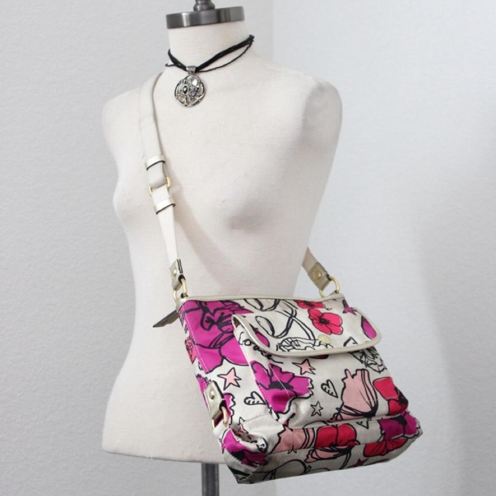 2 BAG BUNDLE Y2k Coach Poppy matching shoulder bag and crossbody set